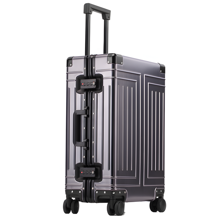 Aluminum Suitcase Capacity Durable Luggage Sets