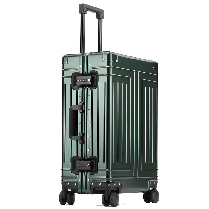 Aluminum Suitcase Capacity Durable Luggage Sets