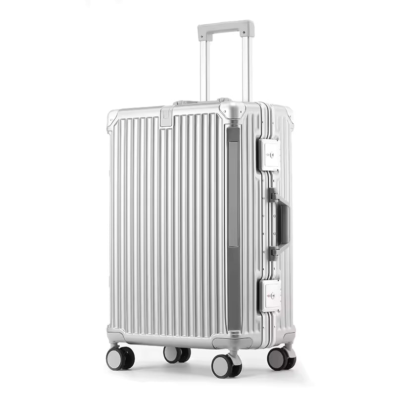 Suitcase Travel Suitcase Carry-On Luggage PC Aluminum Frame