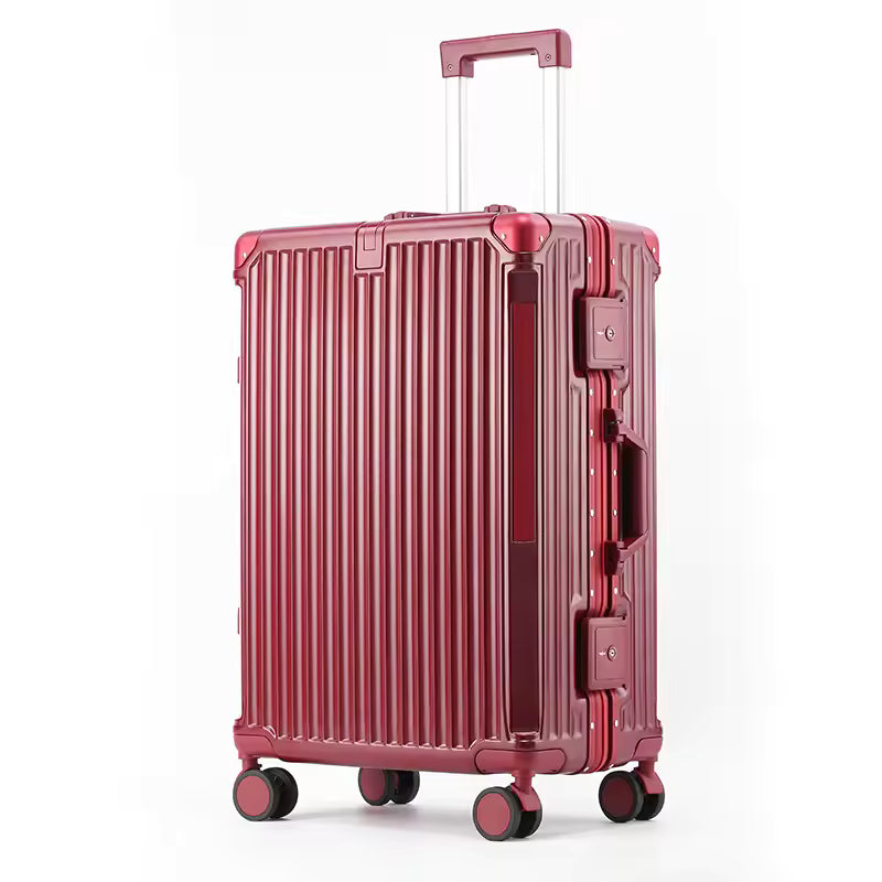 Suitcase Travel Suitcase Carry-On Luggage PC Aluminum Frame