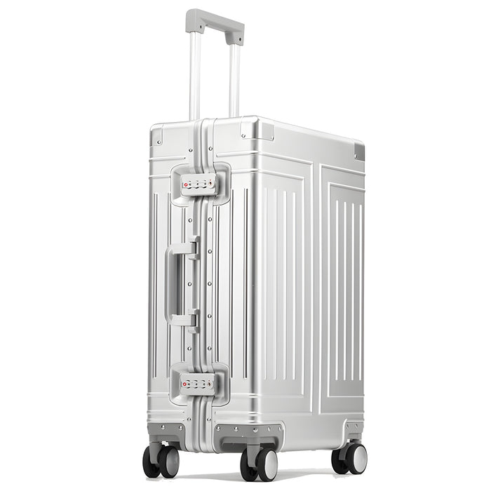 Aluminum Suitcase Capacity Durable Luggage Sets
