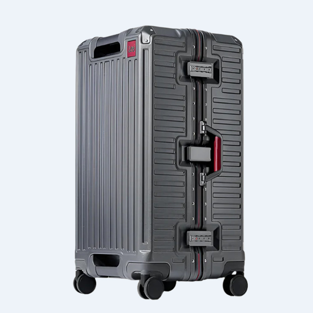 Lee Suitcase PC Aluminum Frame Carry-On Luggage